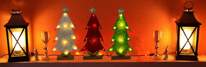 Mini LED Christmas Tree Decorations for Home Desktop Christmas Tree Lighting