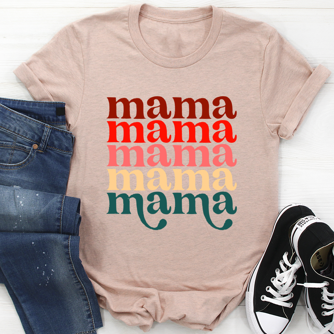 Mama Vintage Colors T-Shirt