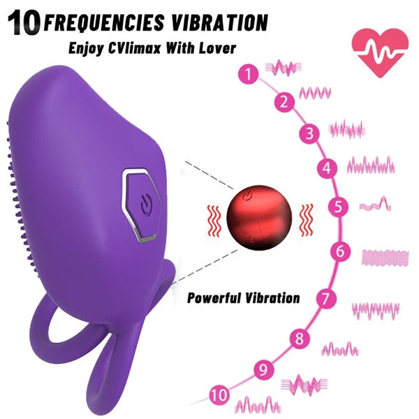 Penis Ring Sexual Intercourse Ring Vibrator Delay Premature Ejaculation Male