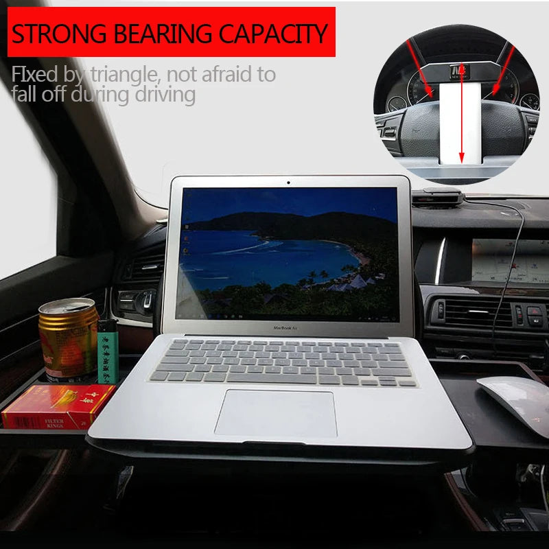 Car Holder Car Desk Coffee Holder Universal Car Steering Wheel Phone Holder