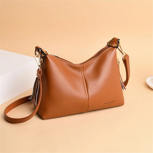 Leather Small Hobos Luxury Handbags Women Bags Designer Handbags High Quality