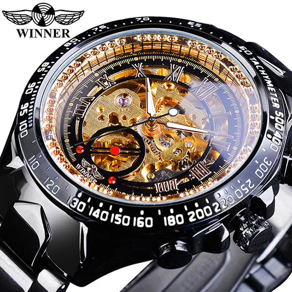 Winner New Top New Men Mechanical Wristwatches Luxury Automatic Mens Watch