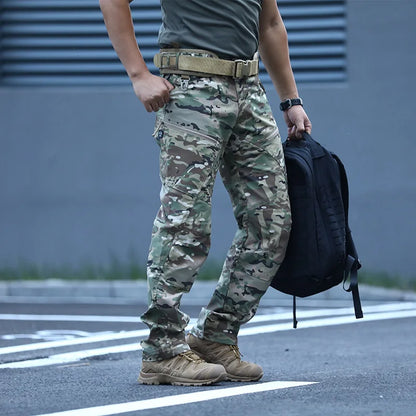 High Quality Men's Cargo Pant Multi Pocket Tooling Pant Waterproof Tactical Pant