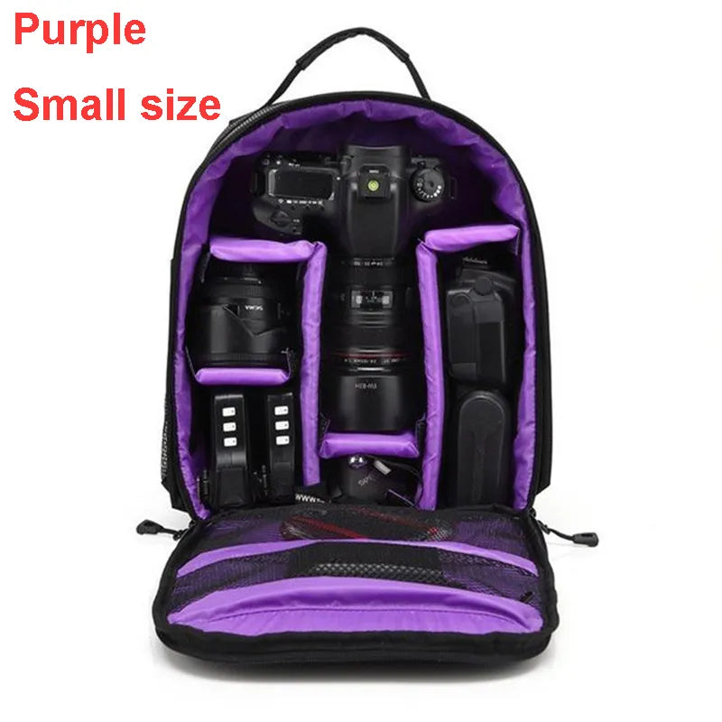 Multi-Functional Camera Backpack Video Digital DSLR Bag Waterproof Outdoor