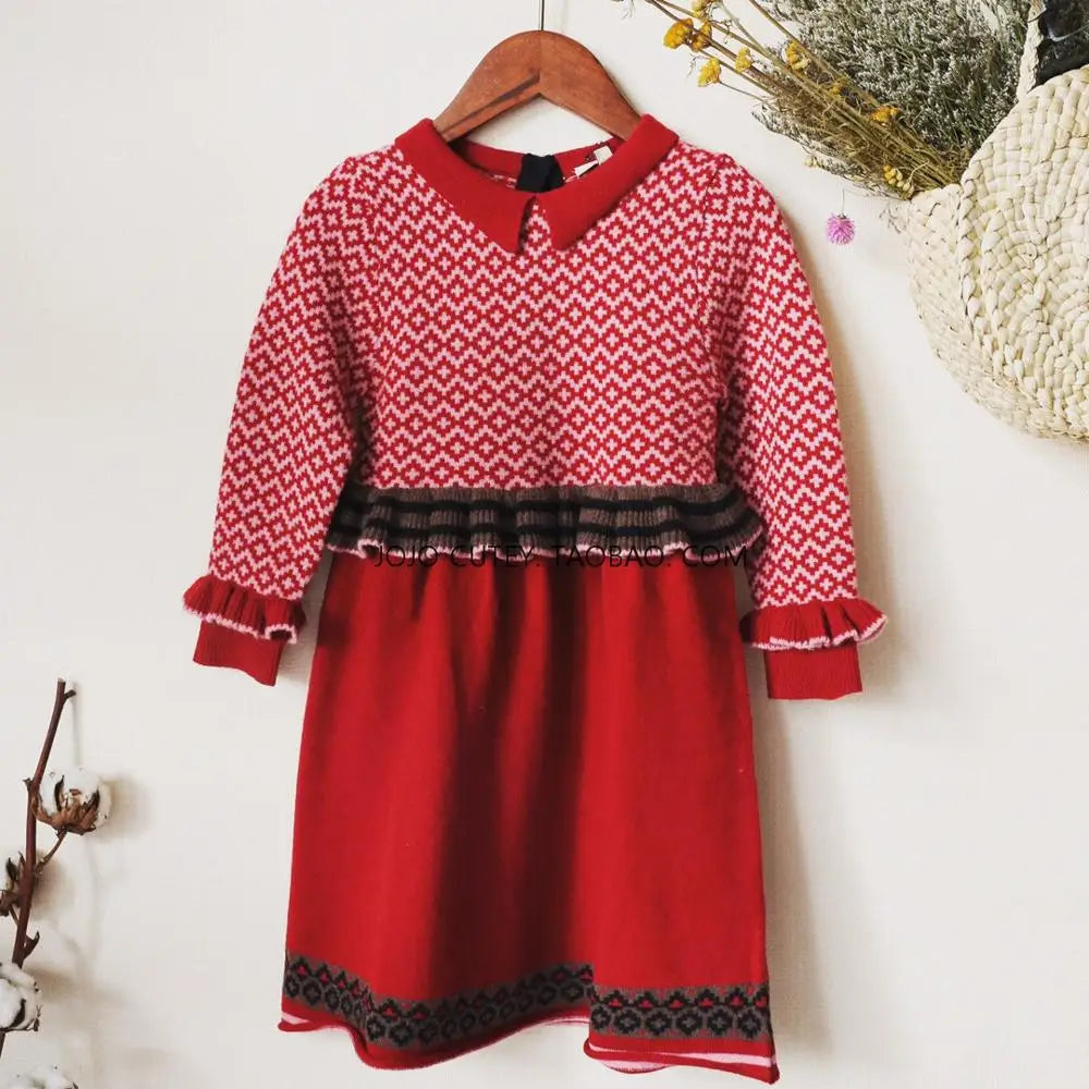 Kids Sweater CBC Brand New Autumn Winter Boys Clothes Toddler Girls Dress