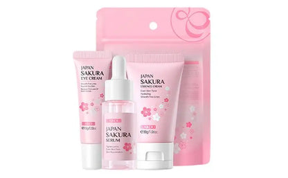 Skincare Gift Set Women's Skin Care Kit for Moisturizing Cherry Blossom Extract