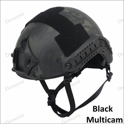 New FAST Helmet Airsoft MH Camouflage Tactical Helmets ABS Sport Helmet