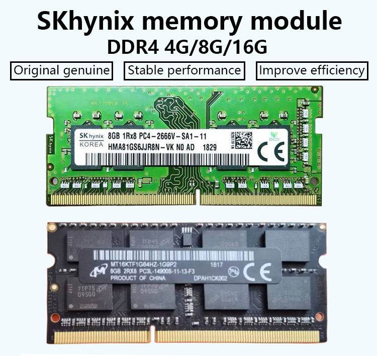 AIWO SK Hynix DDR4 Laptop Motherboard DDR4 8GB 2666mhz