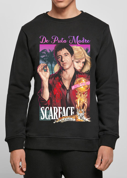 Men's Sweatshirt Design Scarface