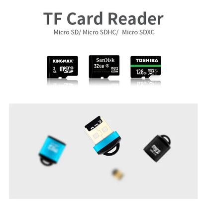 USB 2.0 Micro SD/TF Card Reader 480Mbps Mini Mobile Phone Memory Card Reader