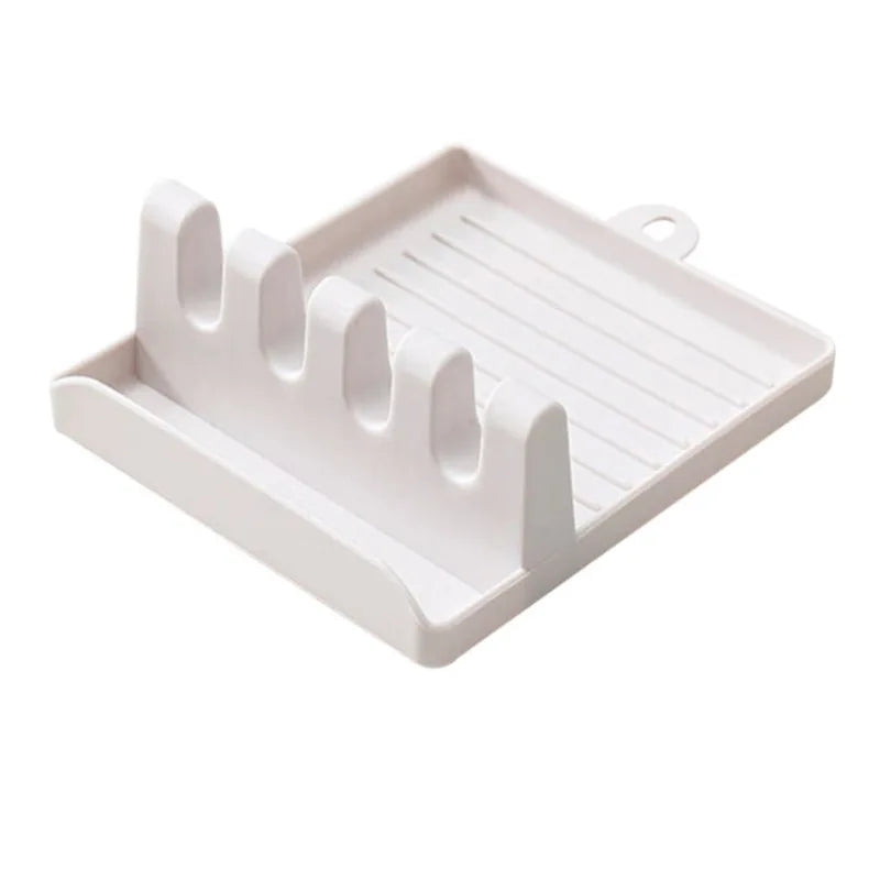 Kitchen Spoon Holders Fork Spatula Rack Shelf Organizer