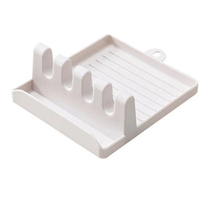 Kitchen Spoon Holders Fork Spatula Rack Shelf Organizer