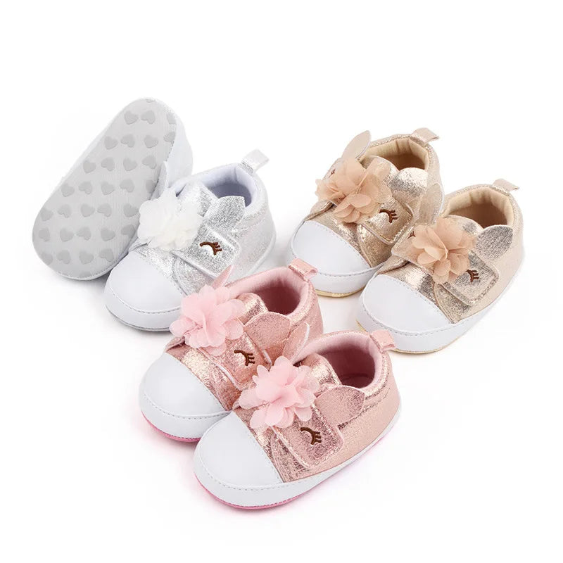 Baby Shoes Infant Baby Girl Shoes Cute Soft Sole Prewalker Sneakers