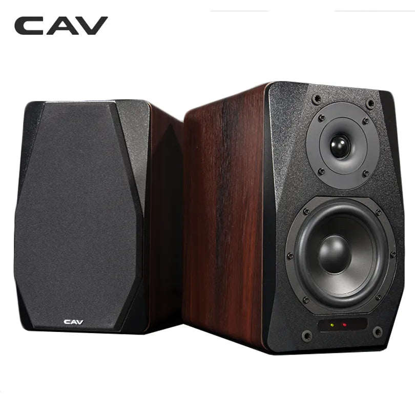 CAV FD-20 Bookshelf Speaker 2.0 Bluetooth Sound System Wood music speaker