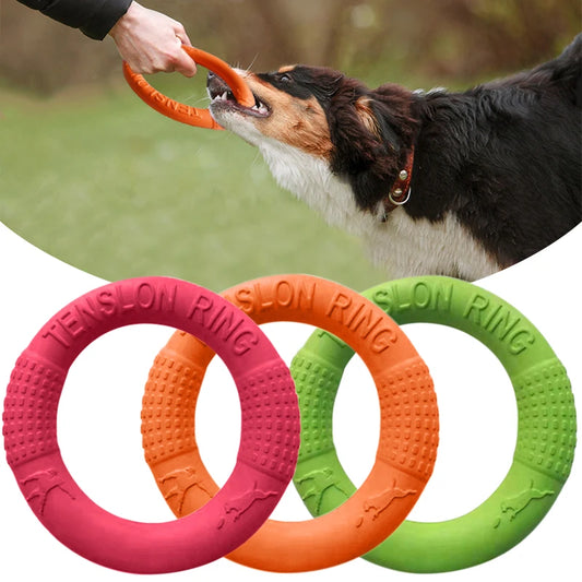 EVA Dog Toys Pet Interactive Pull Ring for Large Golden Retriever Labrador