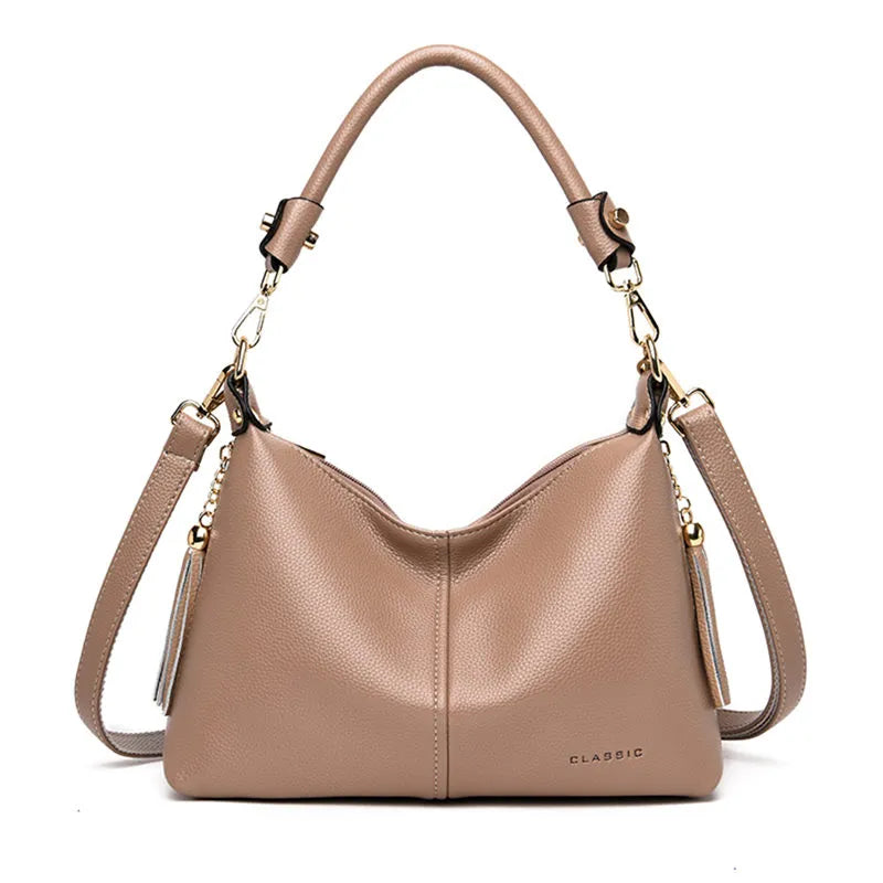 Leather Small Hobos Luxury Handbags Women Bags Designer Handbags High Quality