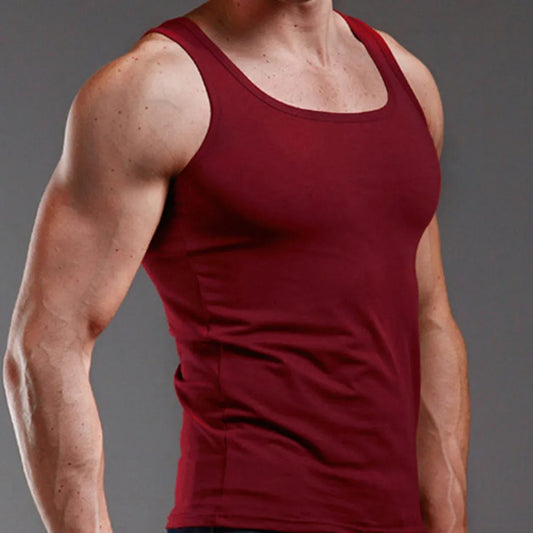 Men's Clothing Casual Tank Summer High Quality Bodybuilding Fitness Muscle