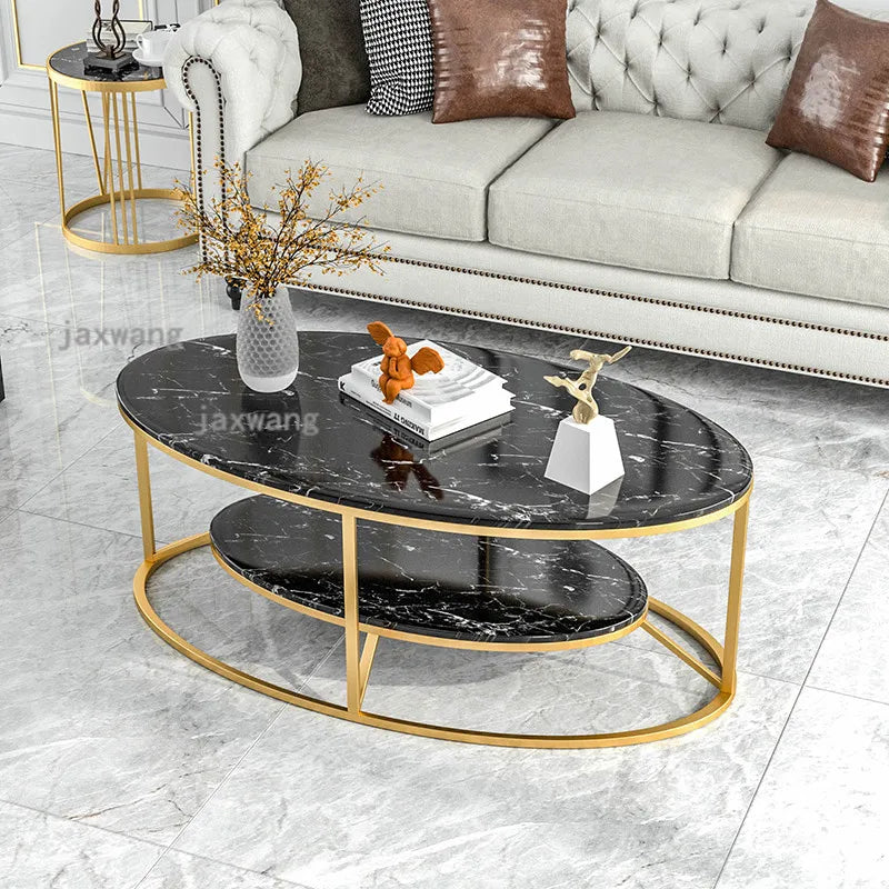 Nordic Luxury Living Room Coffee Tables Sofa Side Table Living Room Furniture