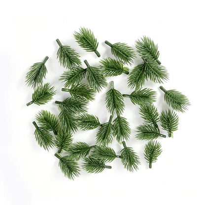 18cm Artificial Pine Branch Ornament Christmas Decoration Christmas Gift