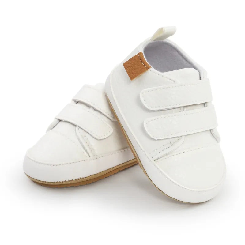 PU Casual Baby Shoes Kids Sneakers Baby Girl Boy Solid Color