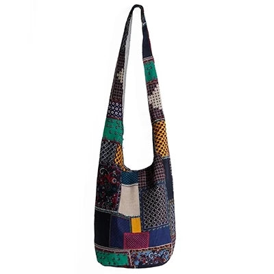 Vintage Hippy Hippie Bohemian Bag Women Shoulder Crossbody Bags Cotton Women's