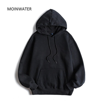 MOINWATER Brand New Women Fleece Hoodies Lady Streetwear Sweatshirt