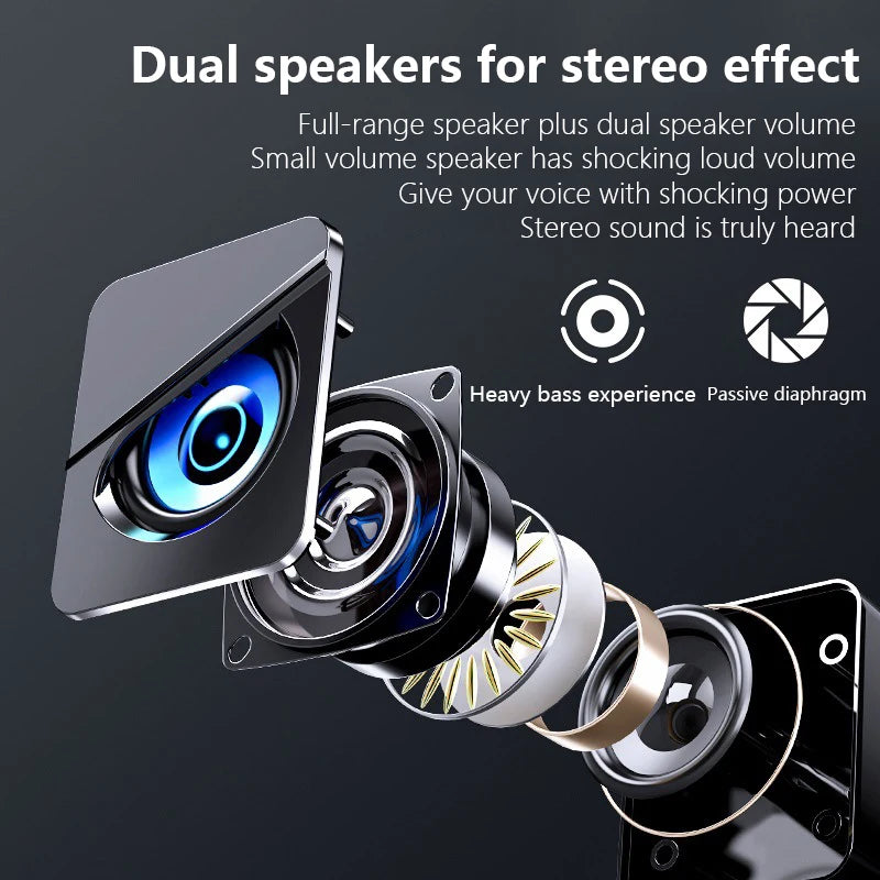 Computer Speakers Desktop Usb Wired Home Desktop Gaming Speakers Notebook