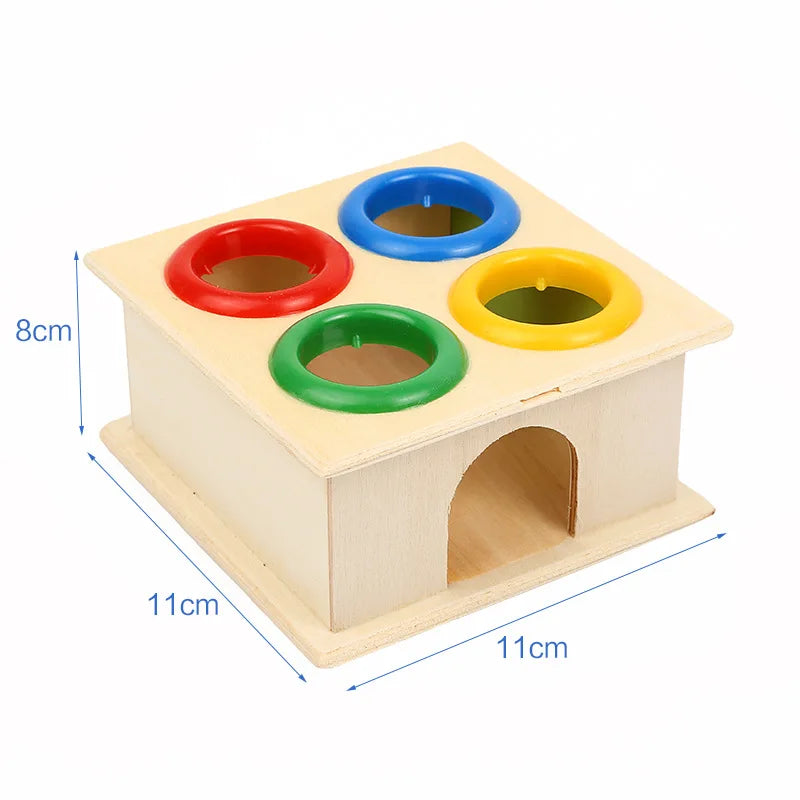 Kid Educational Toy Children Montessori Object Permanence Box