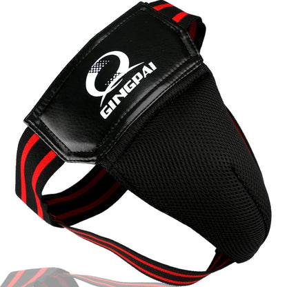 GINGPAI MMA Groin Guard Protective Safety Cup Martial Arts Kick Boxing Crotch