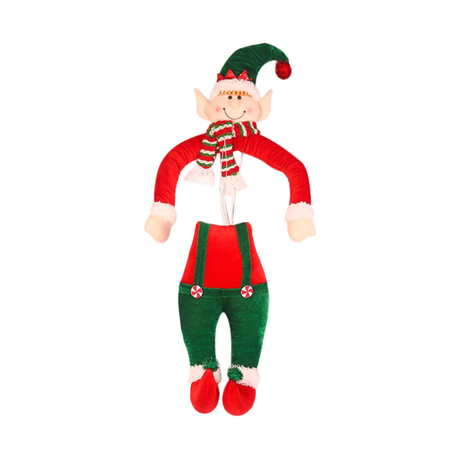 Large Size Christmas Tree Doll Hugger Santa Claus Elves Doll Cute Xmas Tree