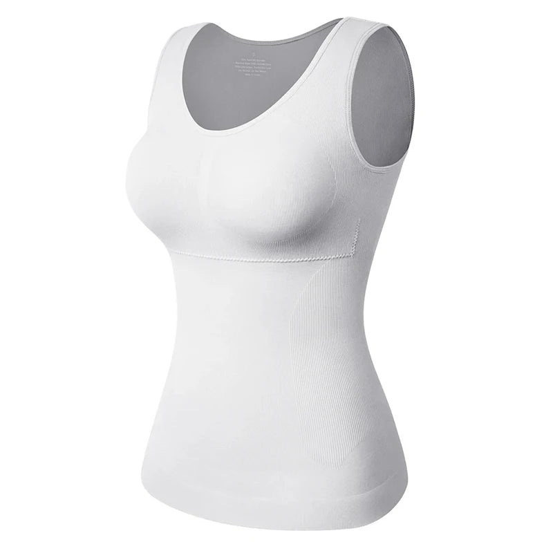 Women Shapewear Tank Tops Tummy Control Shapewear Seamless Body Shaper