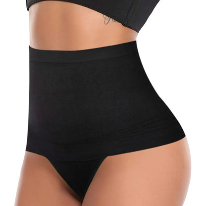 Women's High-Waist Seamless Body Shaper Briefs Waist Trainer Firm Control Tummy