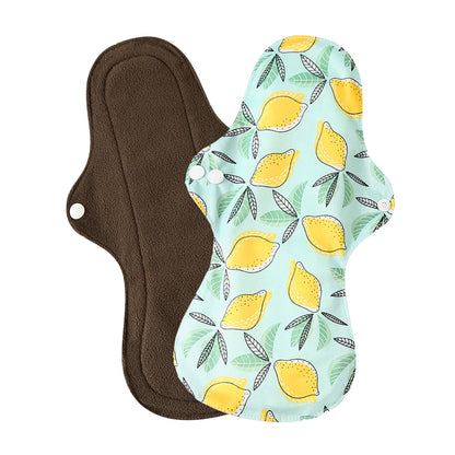 Night Use Washable Flamingo Cloth Menstrual Pad Heavy Flow Sanitary Napkin