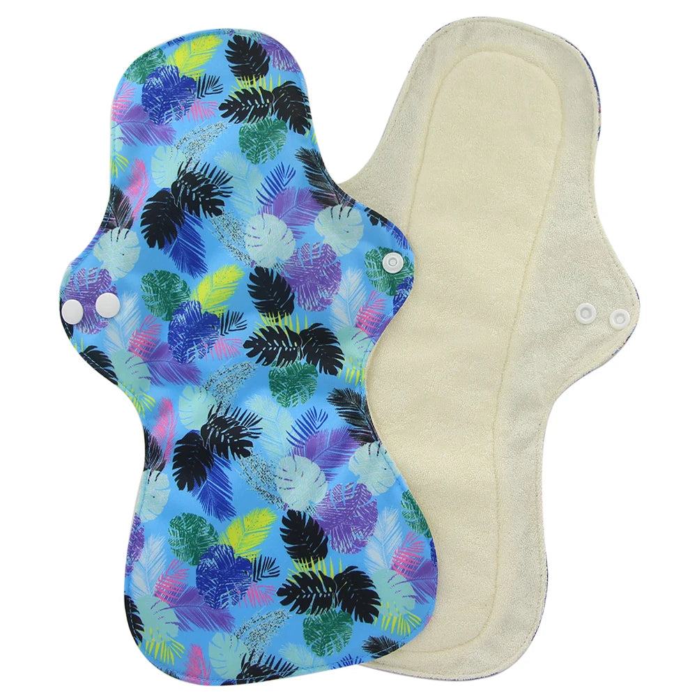 Night Use Washable Flamingo Cloth Menstrual Pad Heavy Flow Sanitary Napkin