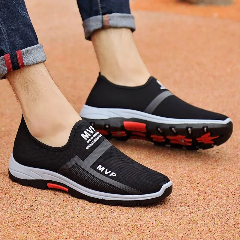 Summer Mesh Men Shoes Lightweight Sneakers Men Fashion Casual Walking Shoes