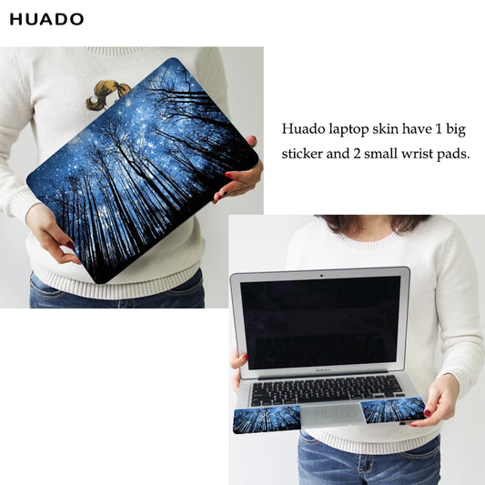 Starry Sky Laptop Skins Cover Sticker Decal for HP/ Acer/ Dell /ASUS/ Sony