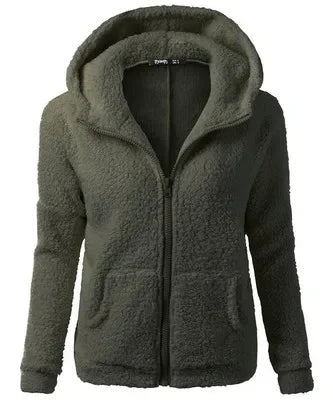 Autumn Winter Warm Jacket Women Hoodie Hooded 2023 Casual Female Hoodies