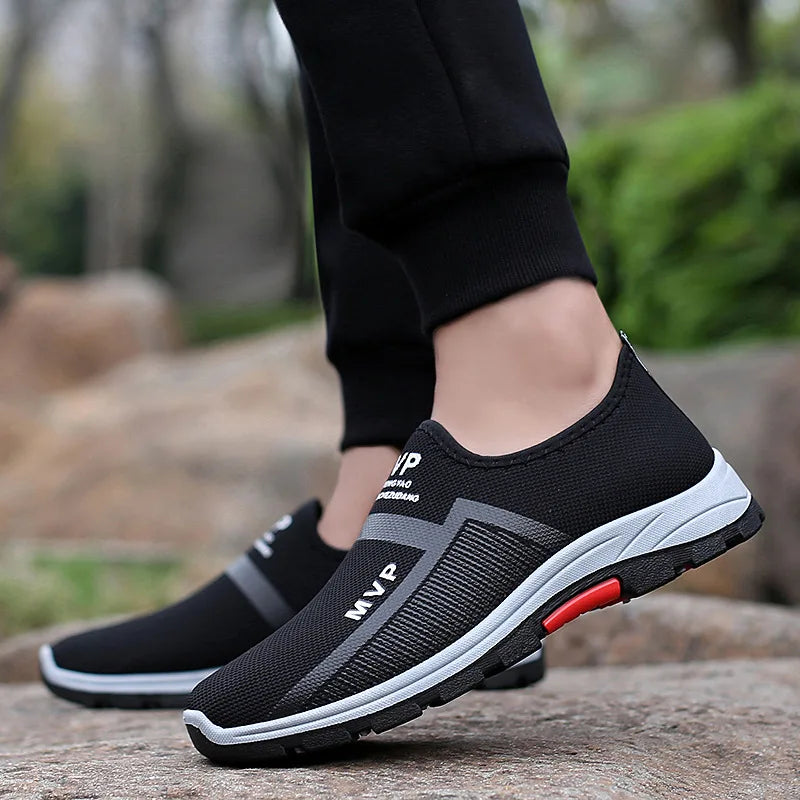 Summer Mesh Men Shoes Lightweight Sneakers Men Fashion Casual Walking Shoes