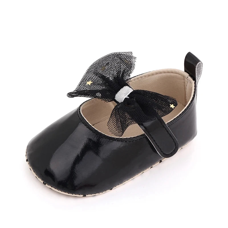 Bowknot Princess Baby Girls Shoes Breathable Mesh Flats Shoe