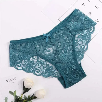 Plus Size S/Xl Fashion High Quality Transparent Women's Panties Lace Soft