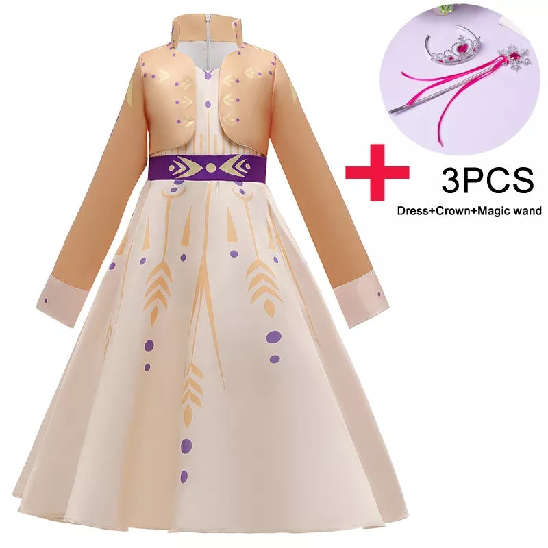 FSMKTZ Cartoon Dresses for Girls Halloween Cosplay Costume Girls Costume Coat