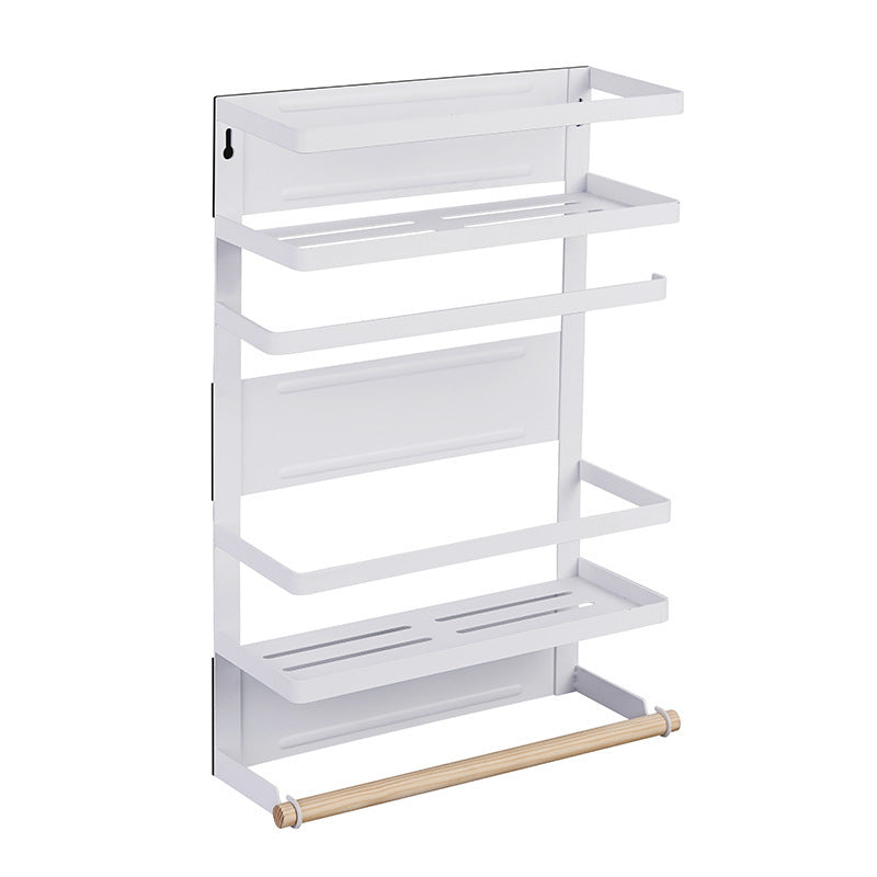 Multifunction Kitchen Storage Holder Refrigerator Side Storage Rack Fridge Rack