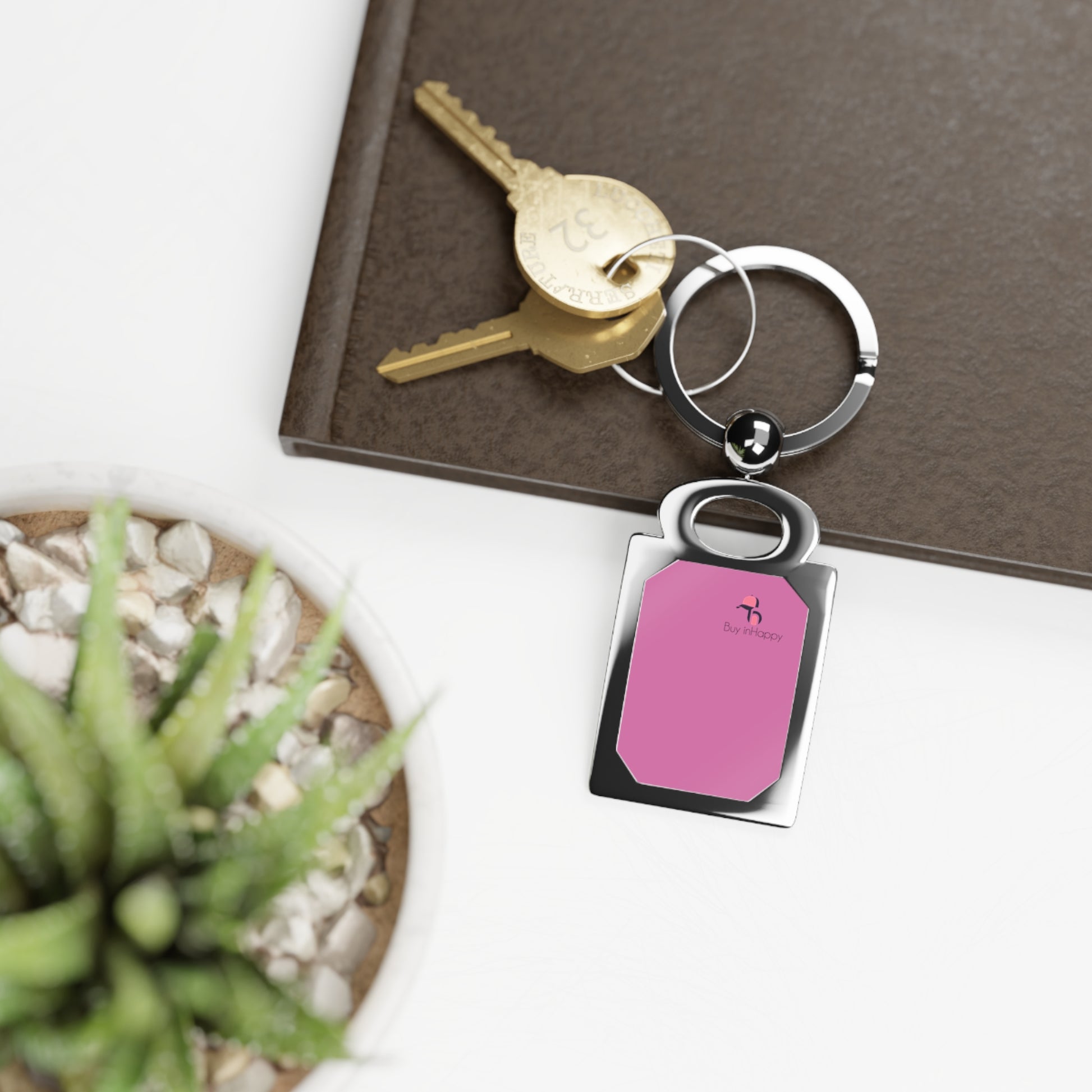 Rectangle Photo Keyring