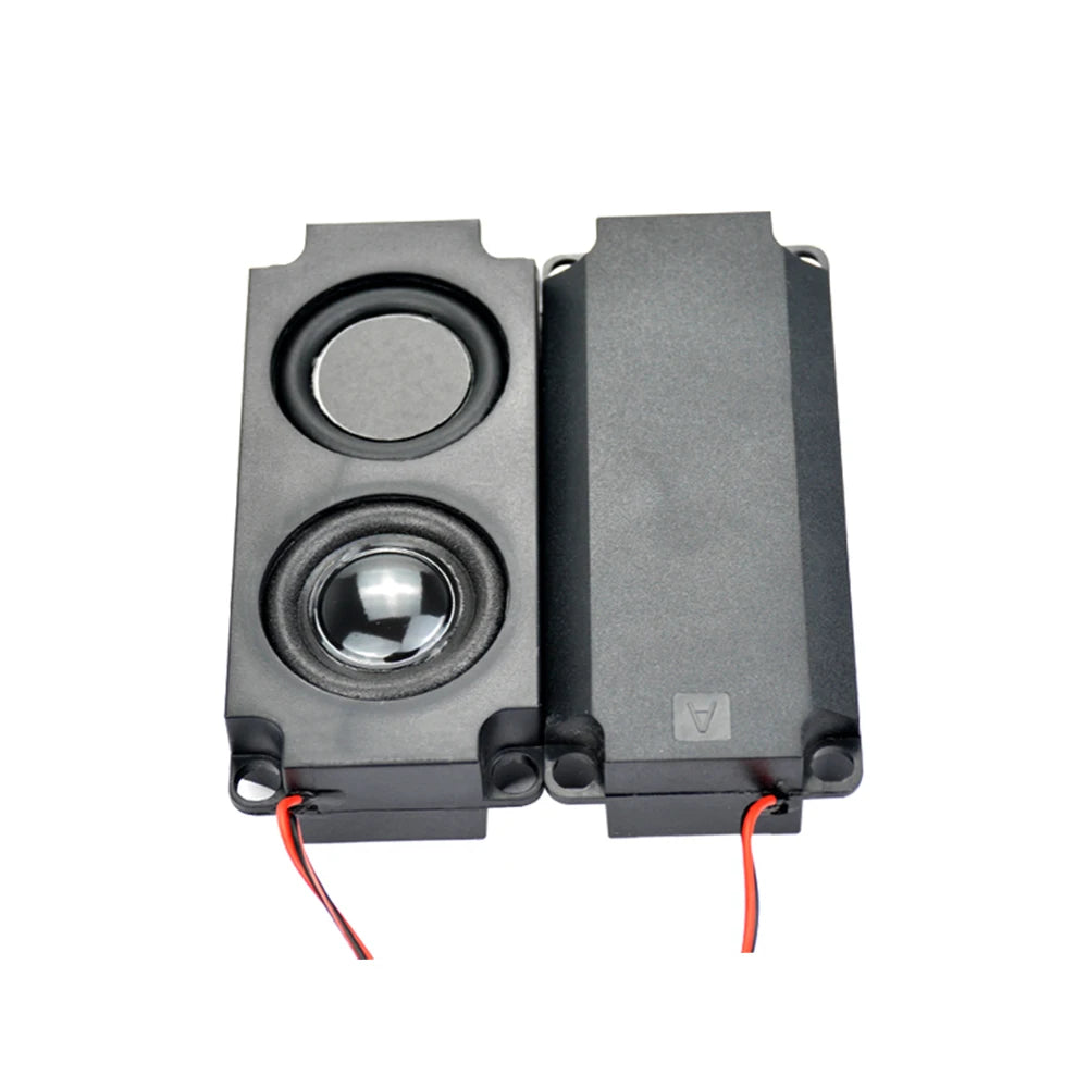 1pair Audio Portable Speakers 10045 LED TV Speaker 8 Ohm 5W Double Diaphragm