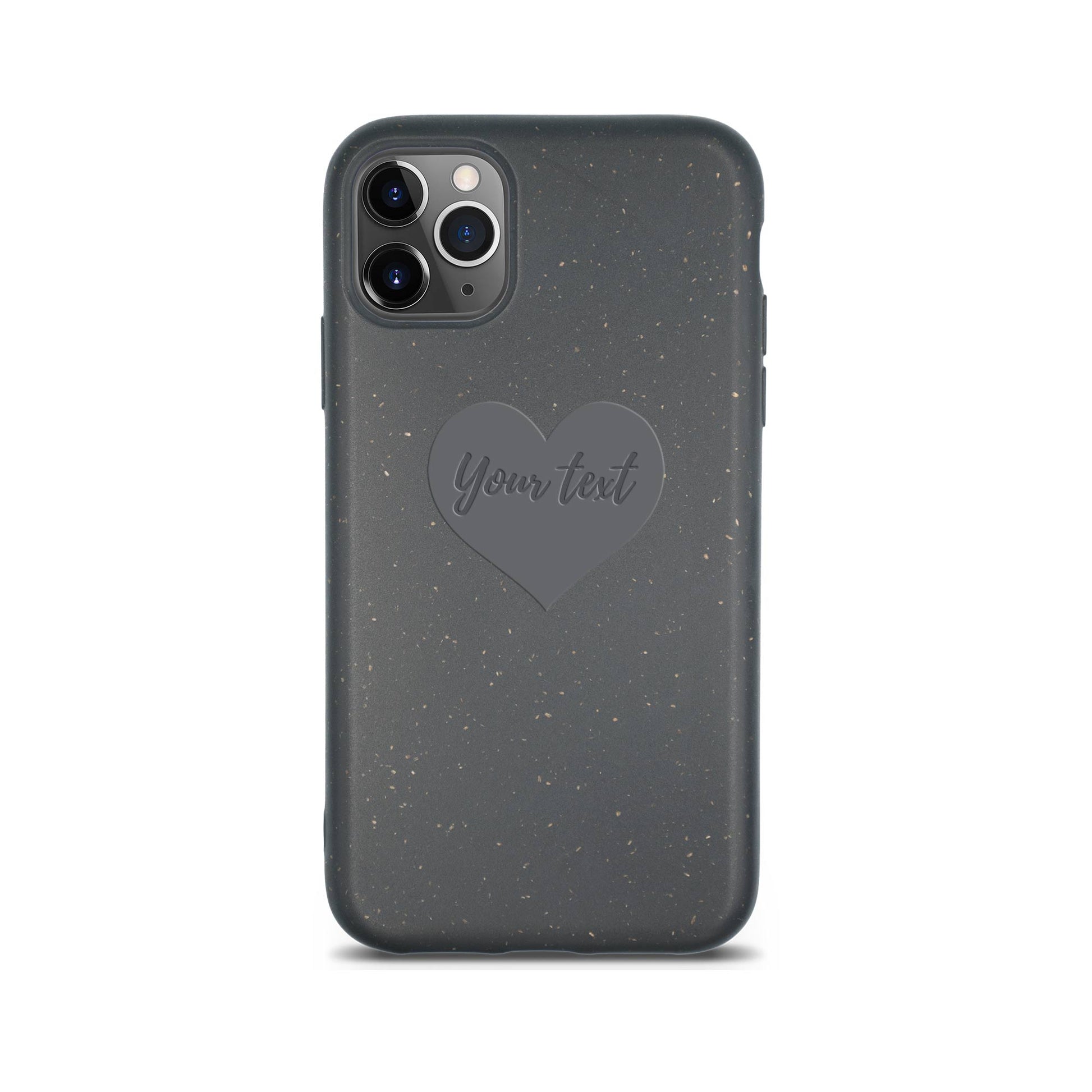 Biodegradable Personalized Phone Case - Black