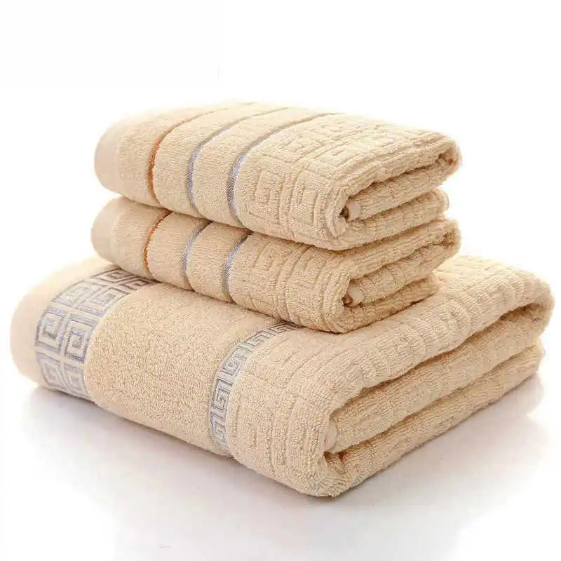 100% Cotton Bath Towel for Adults 70x140cm Terry Towel for Bathroom 35x75cm