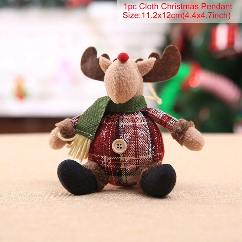 PATIMATE Christmas Faceless Doll Xmas Navidad for Home New Year 2023