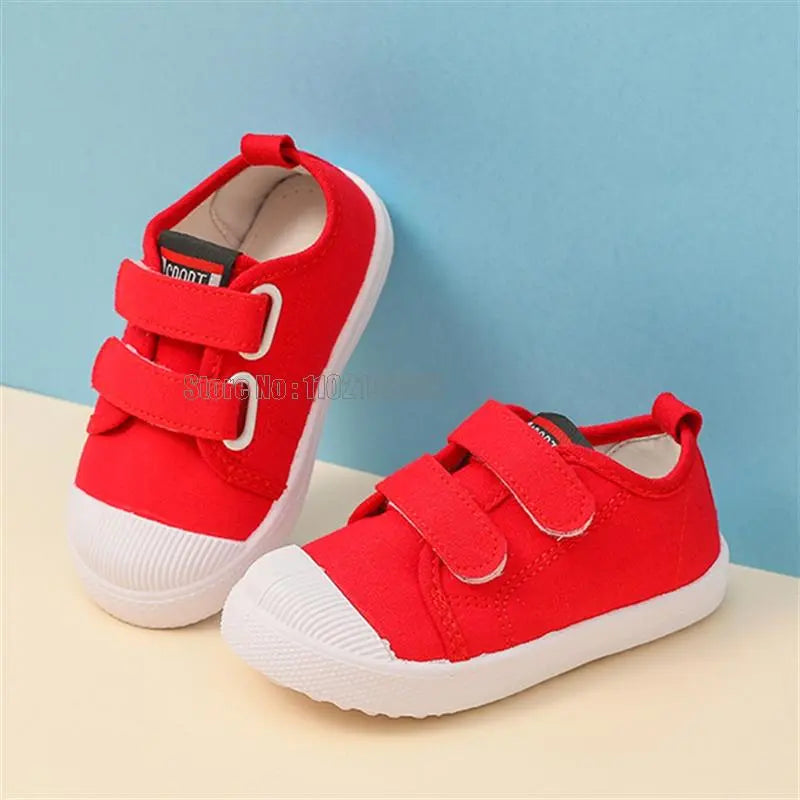 Kids Girls Boys Sneakers Canvas Toddler Breathable Spring Running Sport Baby Soft Sneaker Shoes