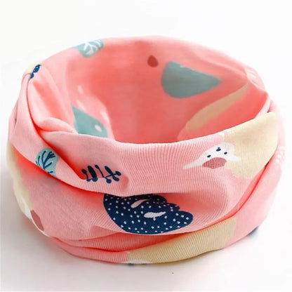 New Autumn Winter Girls 100% Cotton Scarf Children Scarf