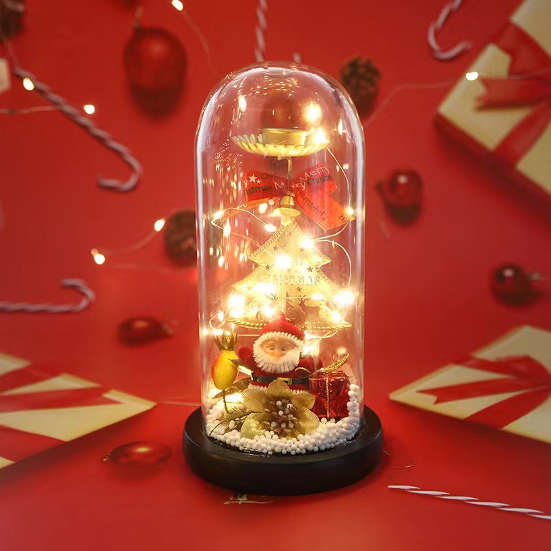 New Christmas Gifts  Mini Artificial Christmas Tree With LED Light Covered